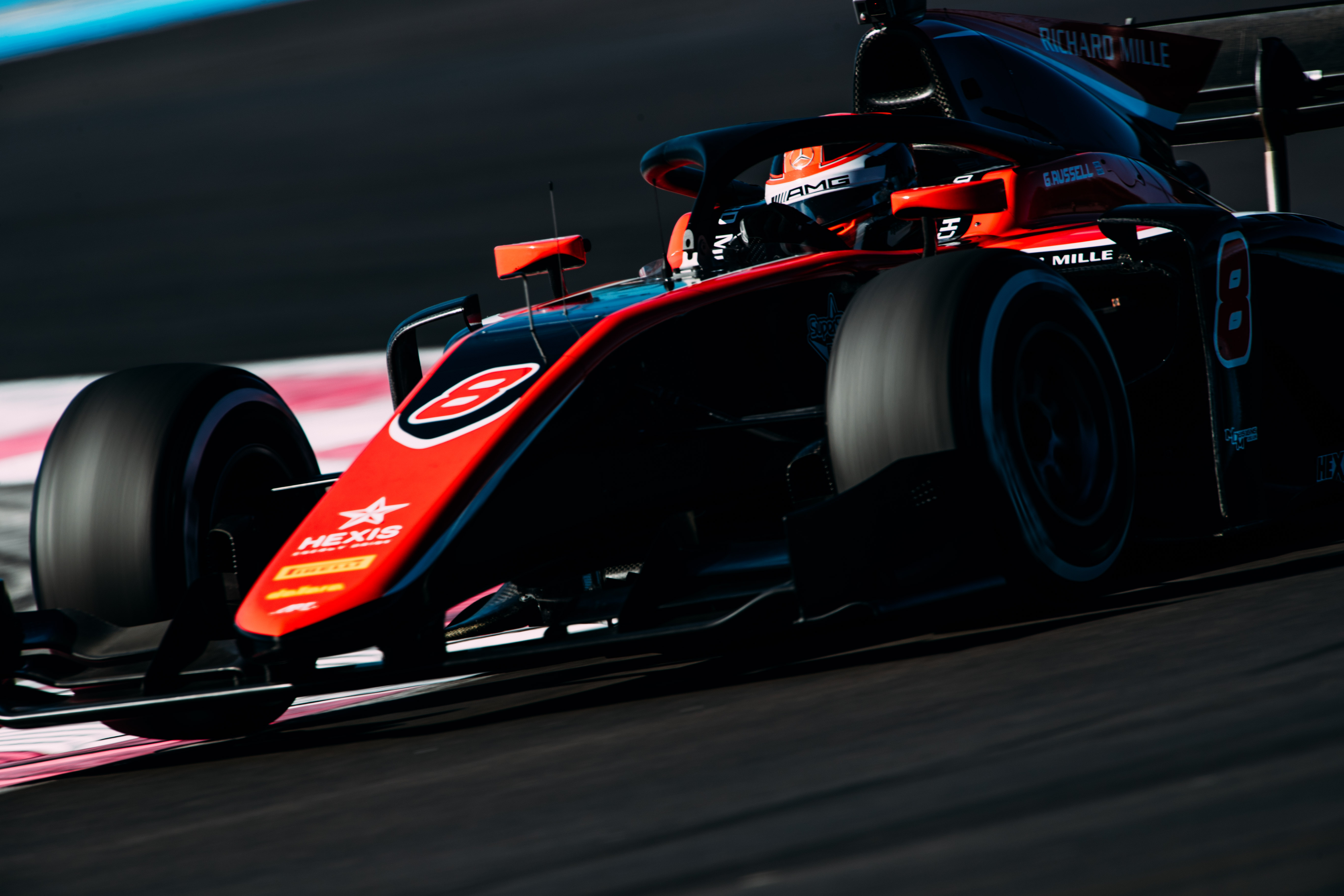 Russell leads ART 1-2 on final day of F2 test
