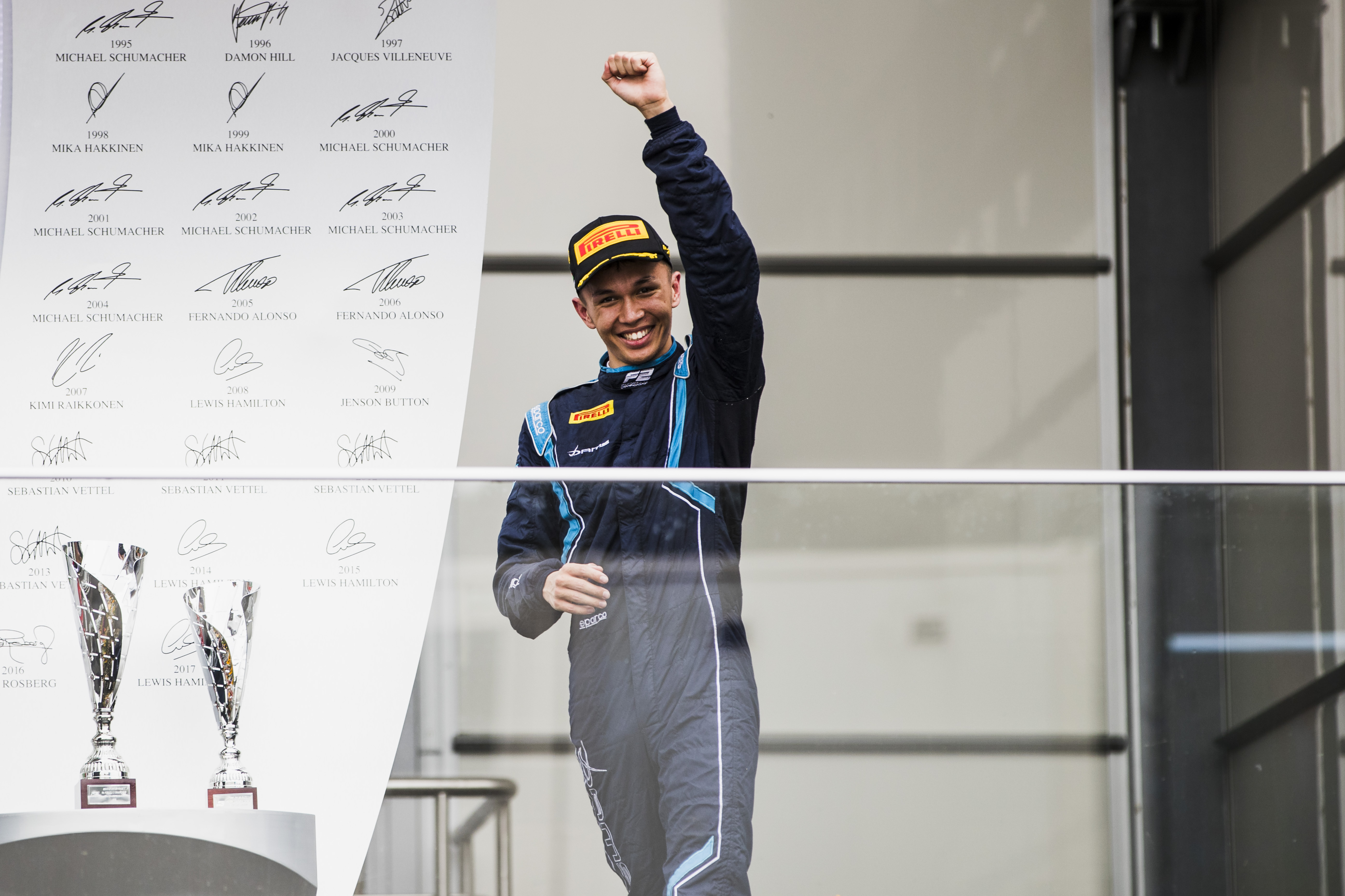 Albon posted “qualifying laps” en route to F2 victory