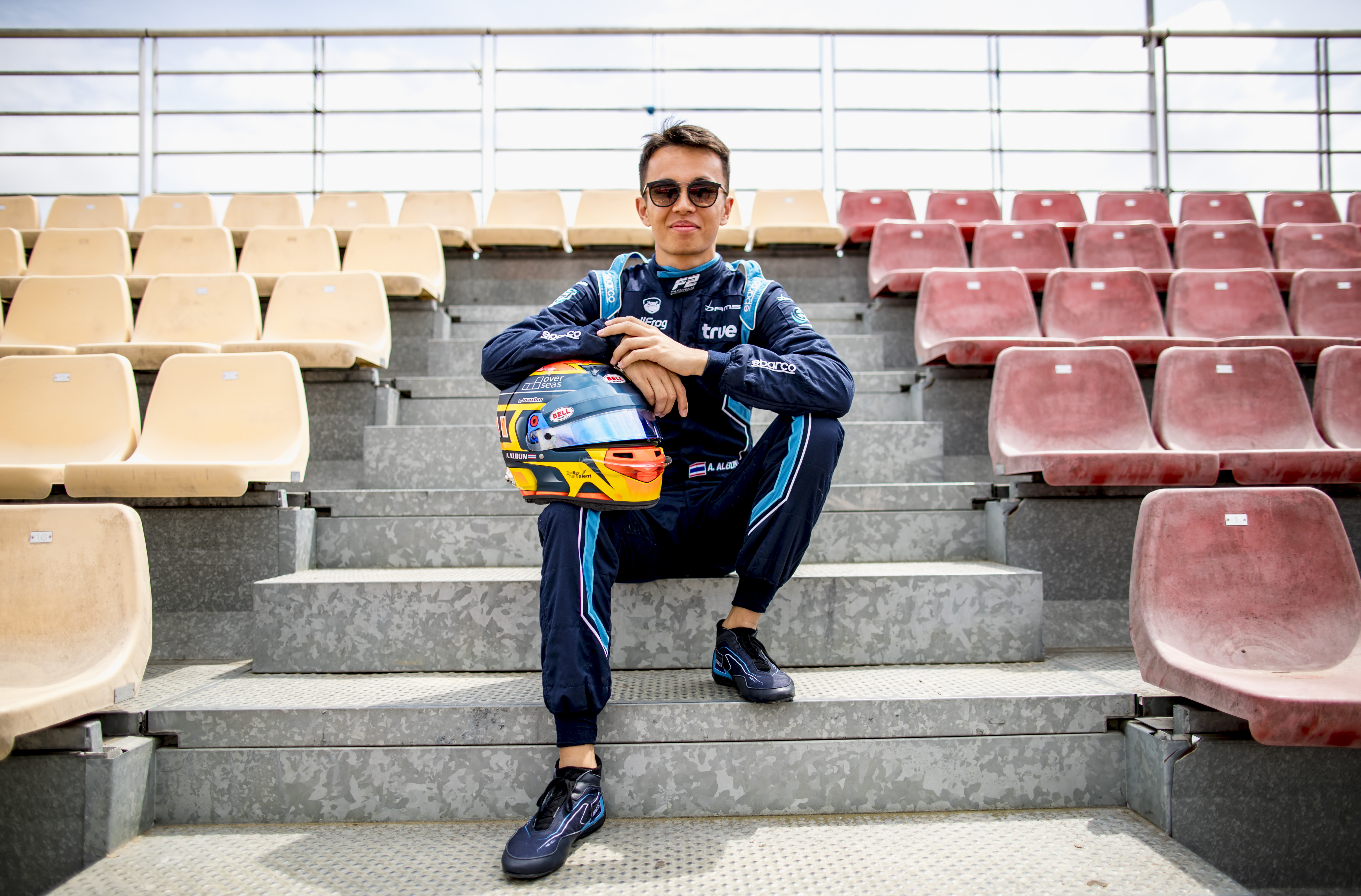 Albon tops F2 practice in Spain, Camara second
