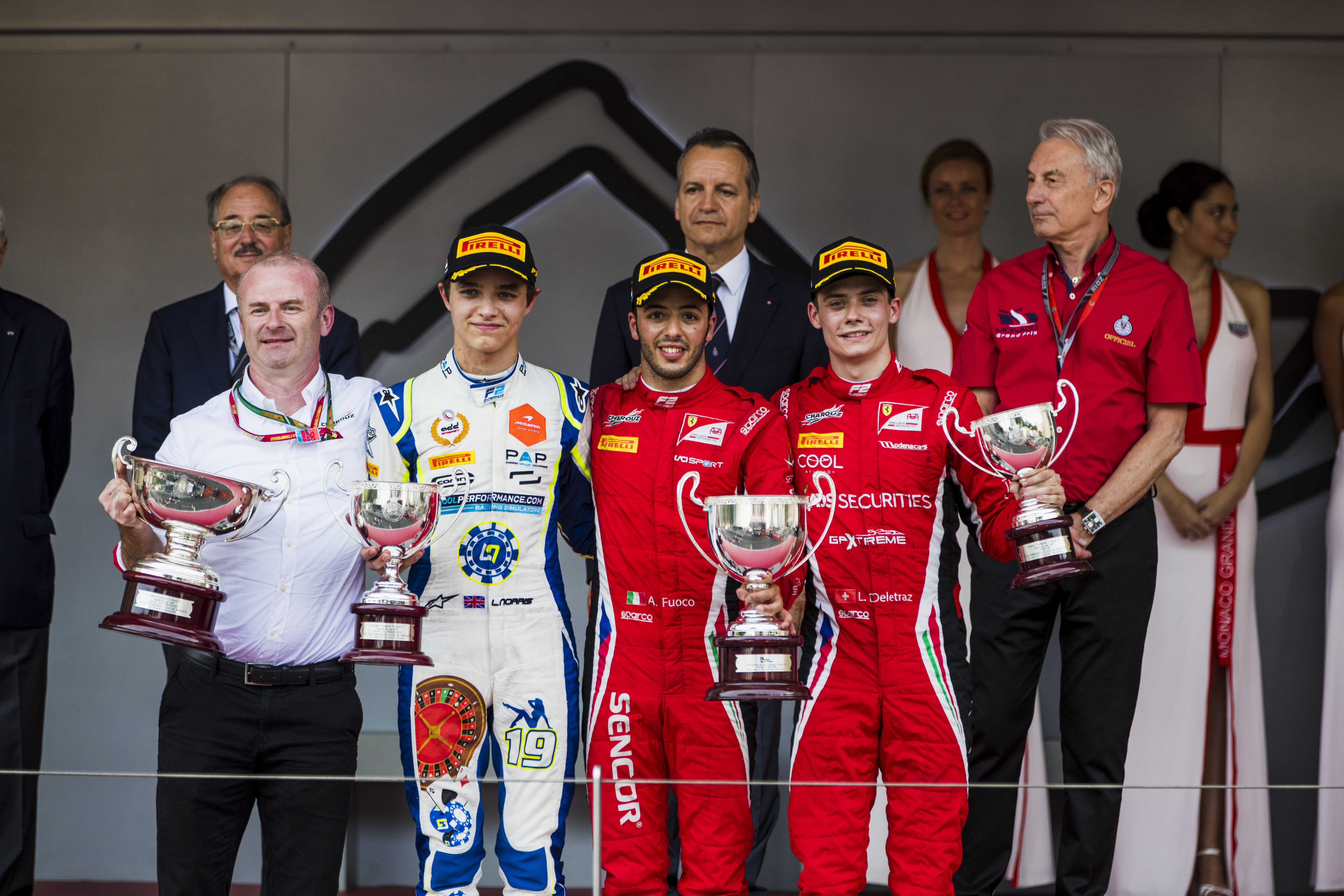 Fuoco and Norris handed F2 sprint race time penalties
