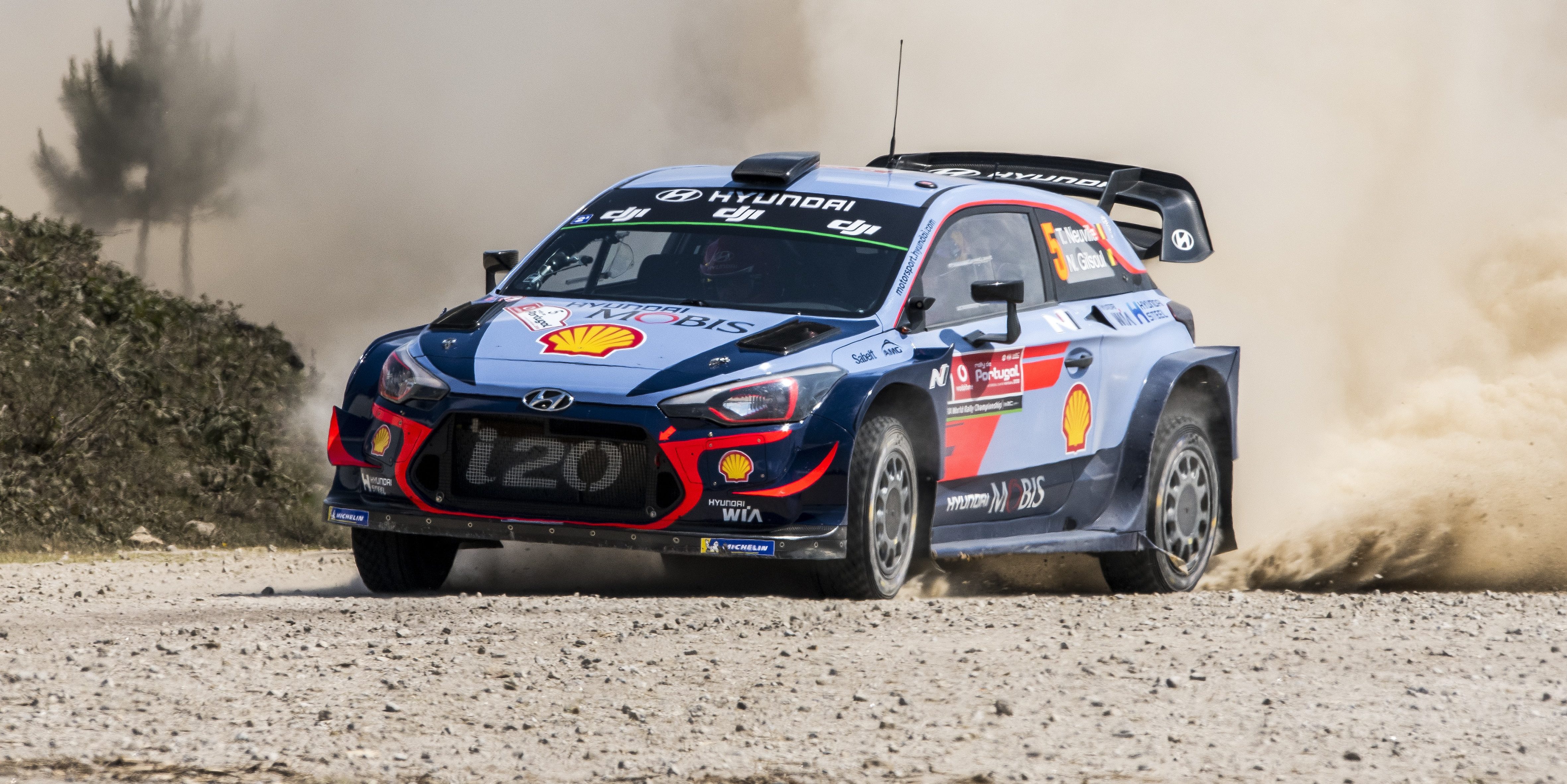 Neuville in front after attritional Rally Portugal Friday