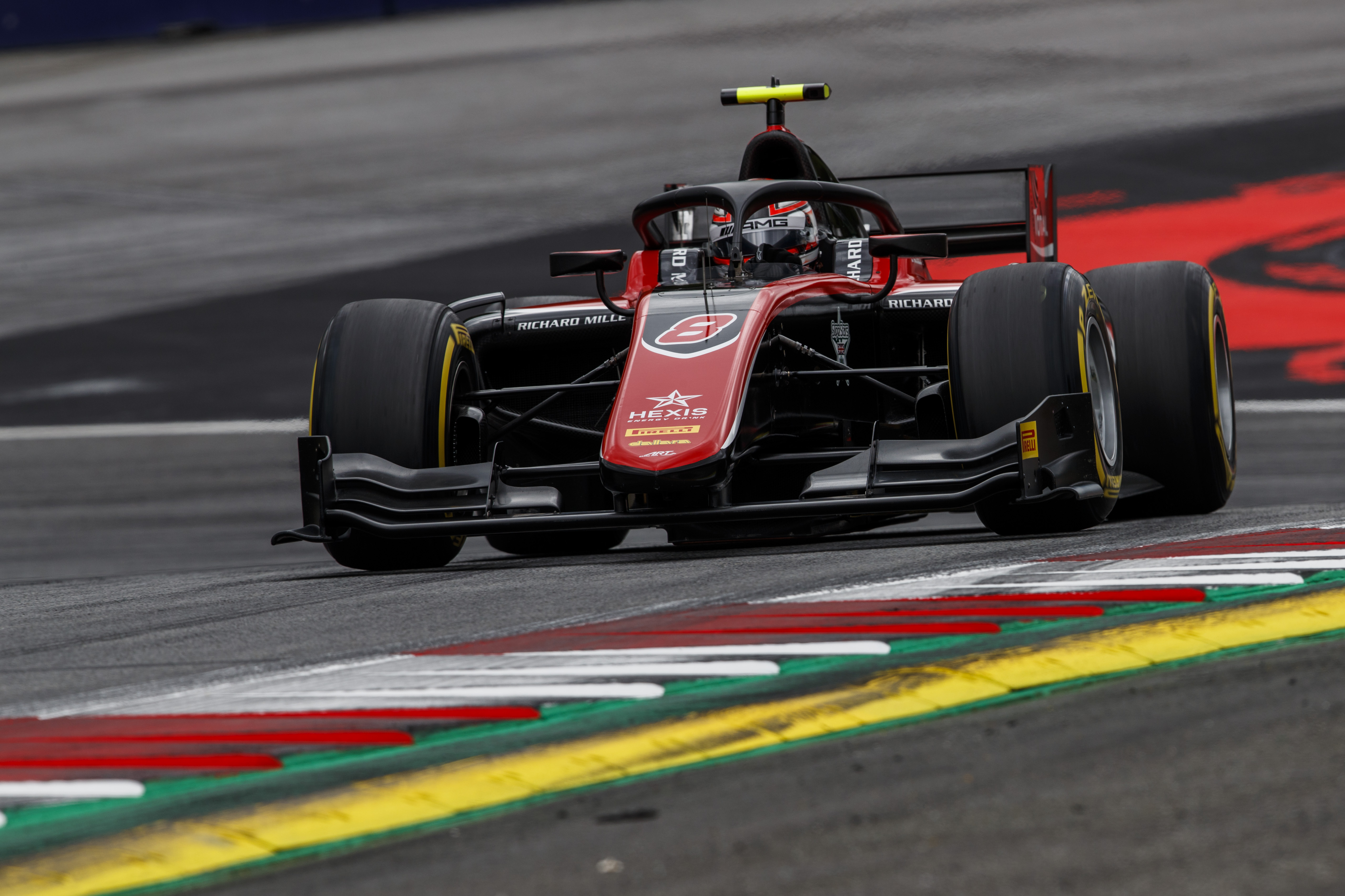 Russell dominates Speilberg qualifying for second F2 pole