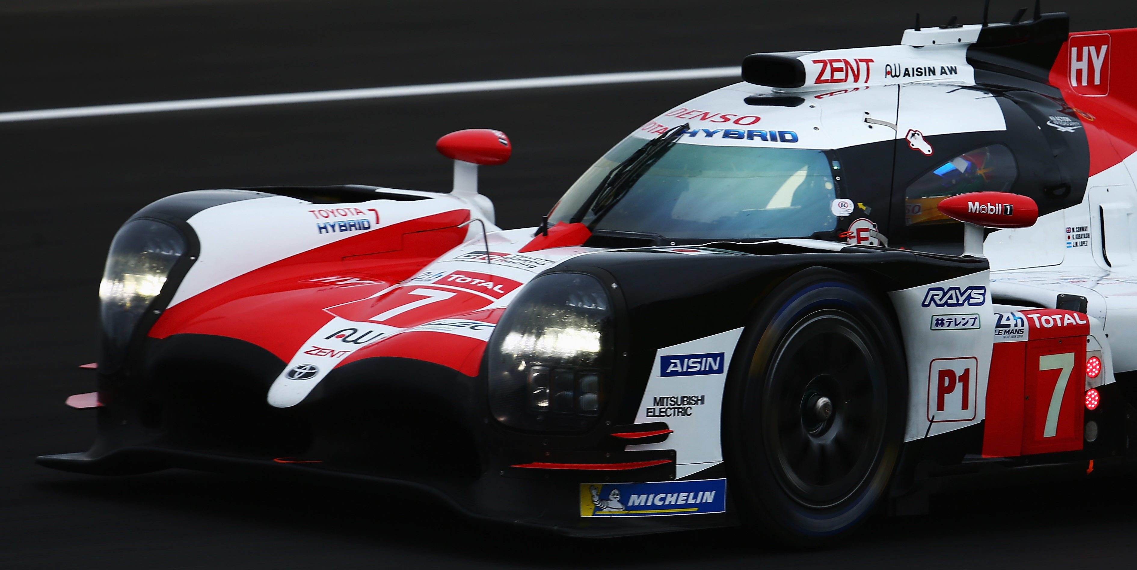 Kobayashi leads Toyota 1-2 in Le Mans warm-up