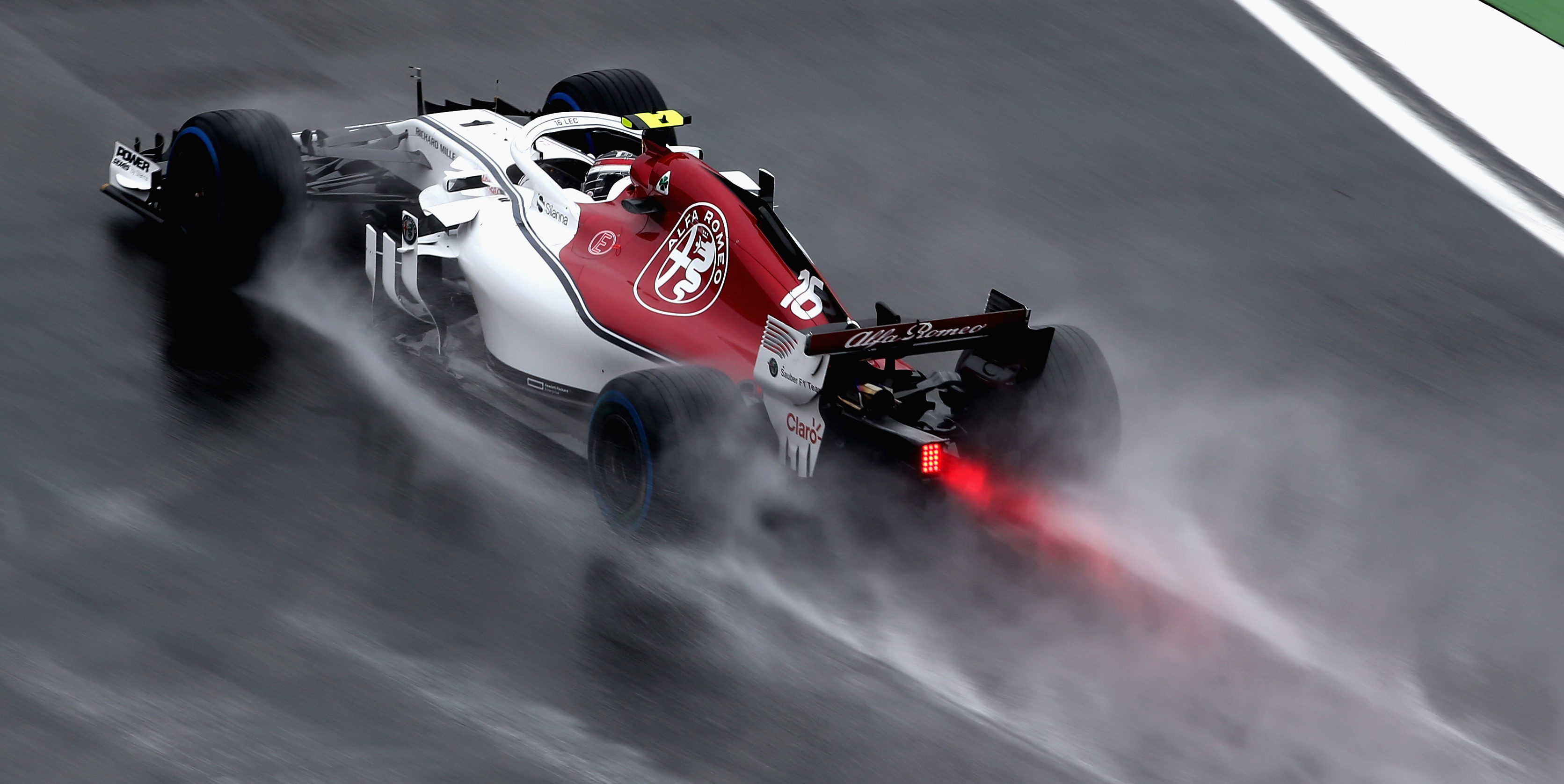 Leclerc on top in rain-soaked Hockenheim FP3