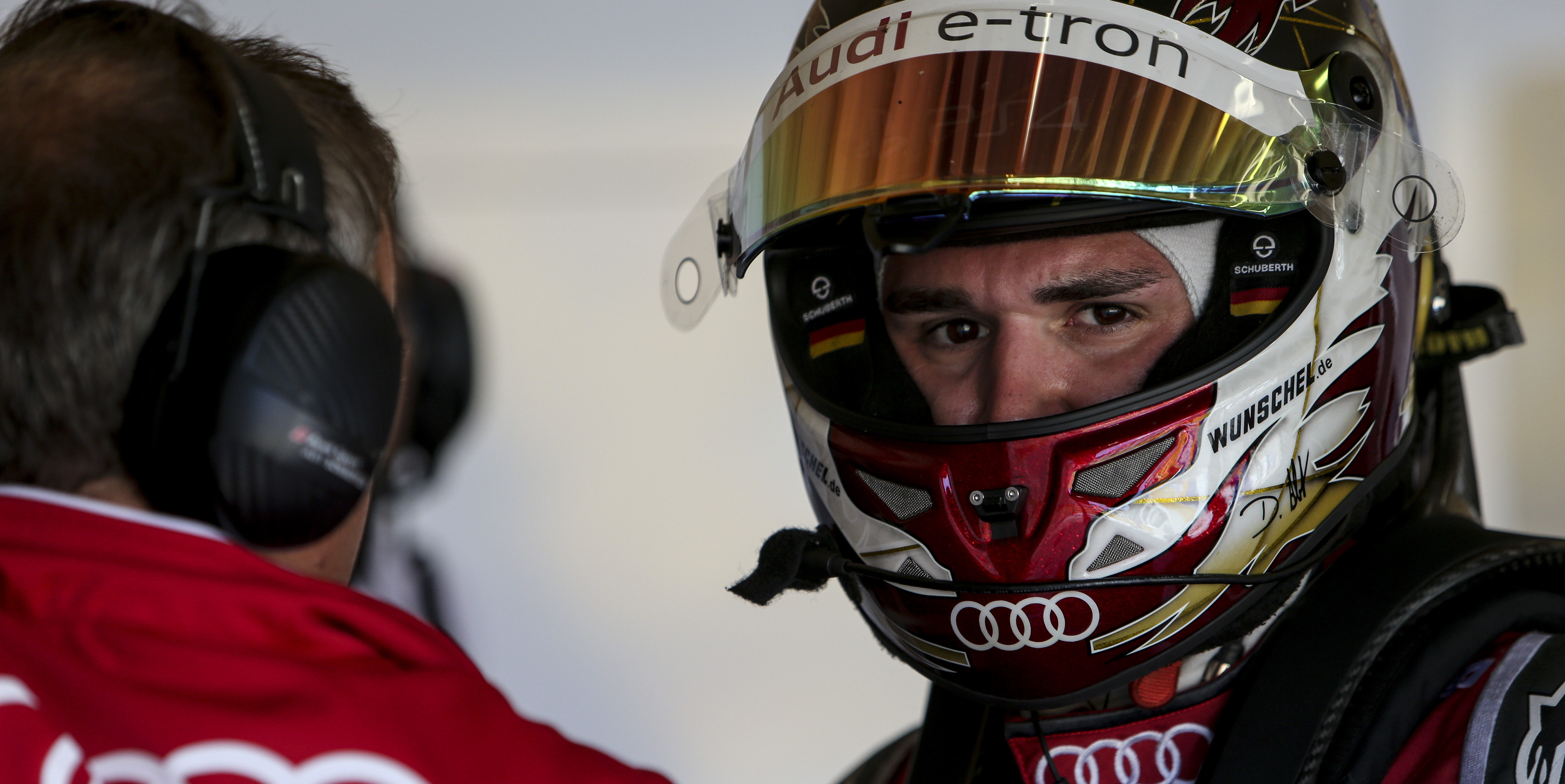 Abt quickest in wet New York final practice