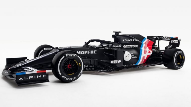Alpine reveals ‘temporary livery’ ahead of February launch