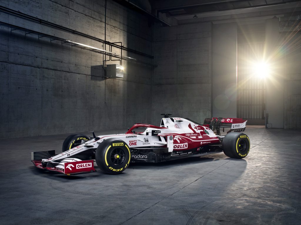 Alfa Romeo launches 2021 F1 car, the C41