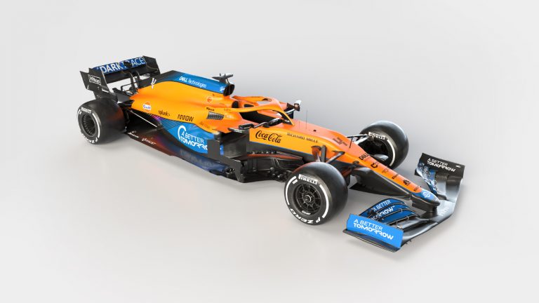 McLaren’s Mercedes-powered MCL35M breaks cover