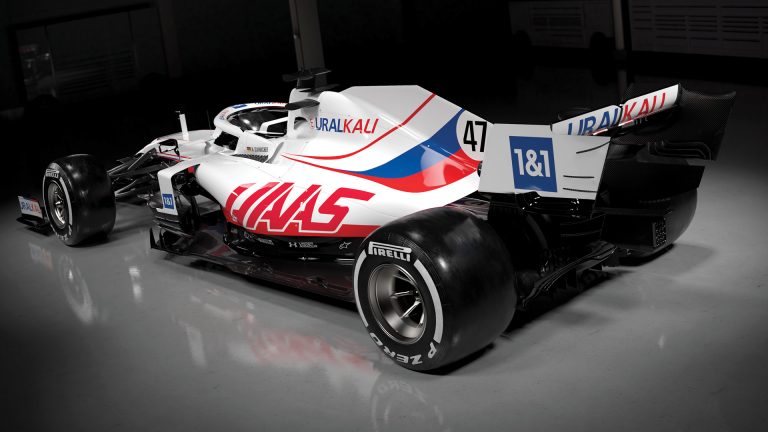 Haas reveals first images of new-livered VF-21