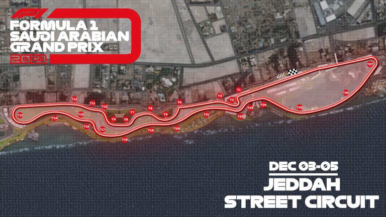 F1 reveals Jeddah layout for ‘fastest-ever’ street circuit