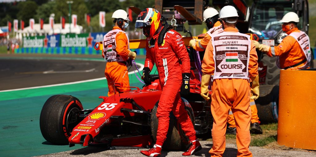 Ferrari hopes Sainz eliminates mistakes in second half of 2021