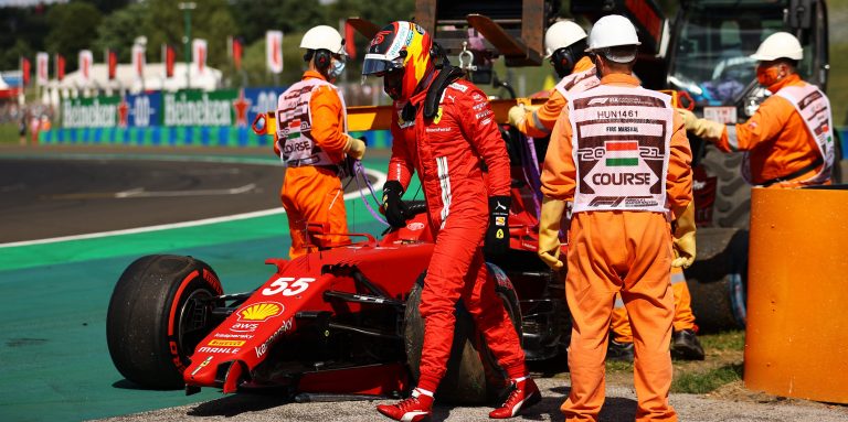 Ferrari hopes Sainz eliminates mistakes in second half of 2021