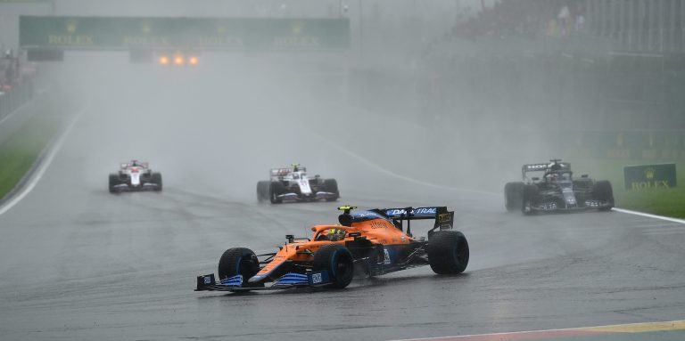 Brown calls for review of rule awarding half points in rain-hit Belgian GP