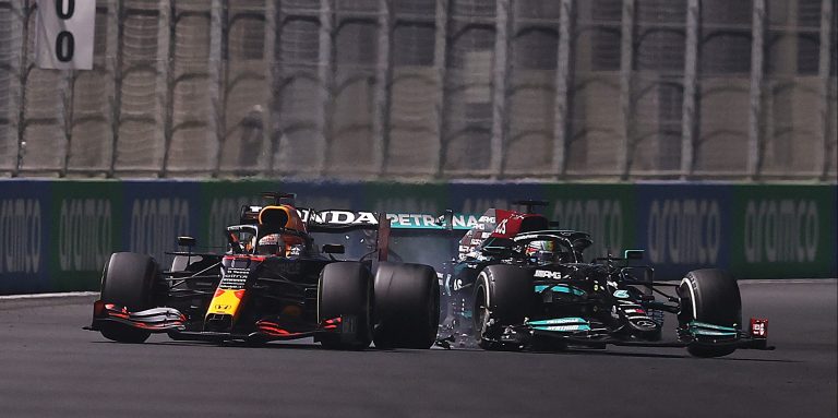 Hamilton ‘didn’t quite understand’ Verstappen’s sudden braking before contact