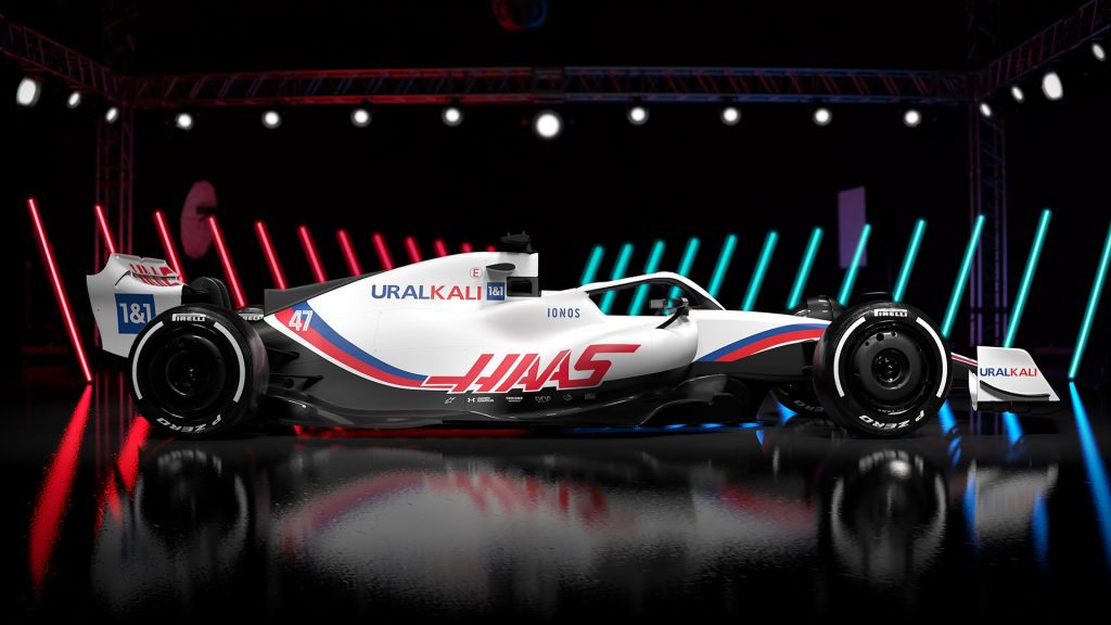 Haas reveals new livery to start F1 2022 launch season