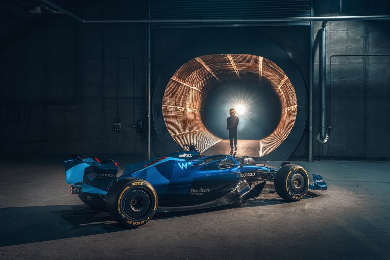 Williams reveals new livery on FW44 F1 car for 2022