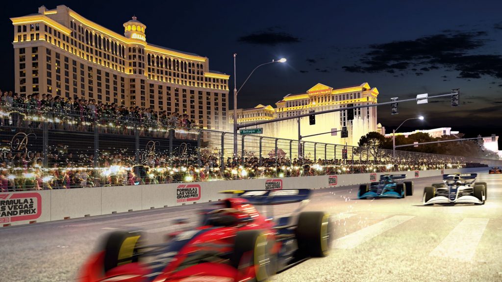 Las Vegas to hold Saturday night F1 race from 2023