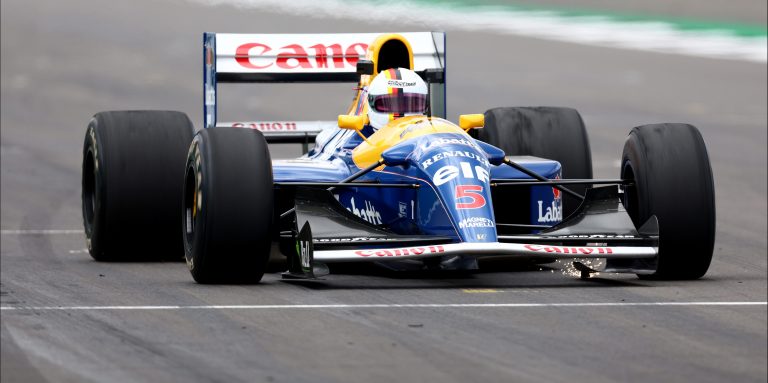 Vettel’s run in Mansell’s 1992 Williams made him ‘feel like a five-year-old again’