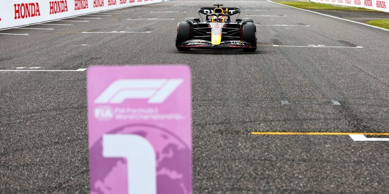Verstappen handed reprimand but keeps Suzuka F1 pole