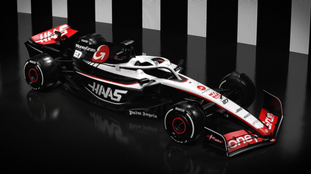 Haas begins F1 launch season by revealing all-new 2023 livery