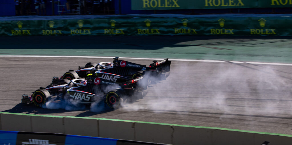 Haas splits car specifications between drivers for Las Vegas GP