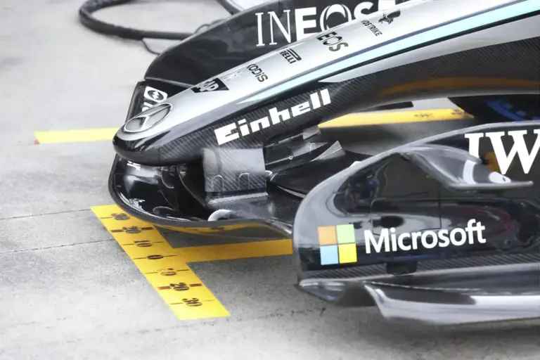 FIA likely to investigate Mercedes front wing after Ferrari raises legality concerns