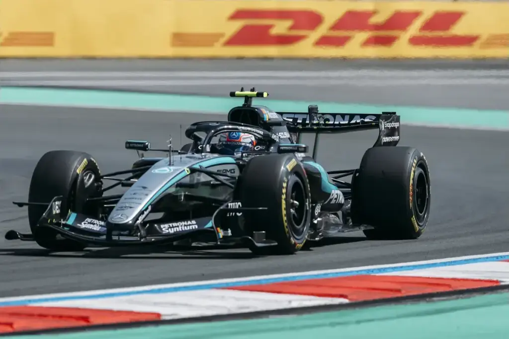 Chinese GP Qualifying: Antonelli takes historic pole as Russell battles car trouble in Shanghai