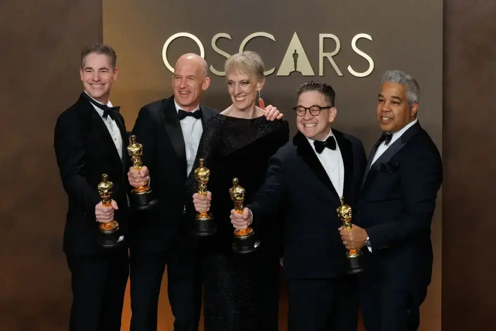 ‘Producer’ Lewis Hamilton reacts to F1 movie’s Oscar win