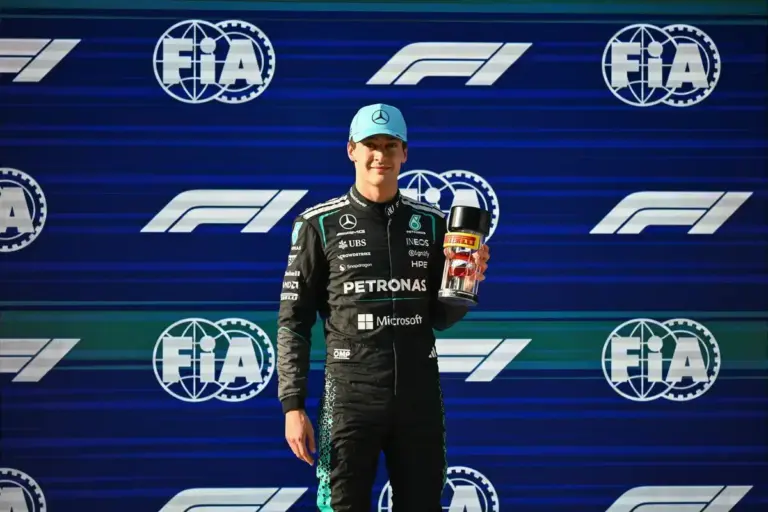 Chinese GP Sprint Qualifying: Russell takes Sprint pole as Mercedes lock out the front row