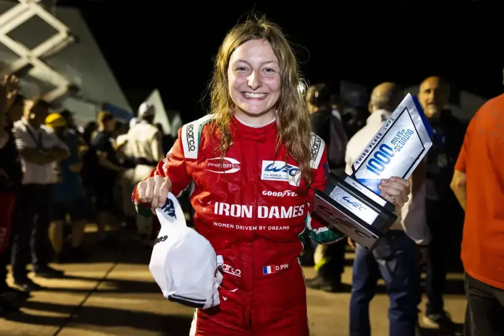 F1 Academy champion Doriane Pin credits Lewis Hamilton as her biggest racing inspiration