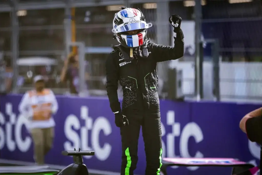Doriane Pin calls her maiden F1 test “unreal” after making Mercedes history at Silverstone