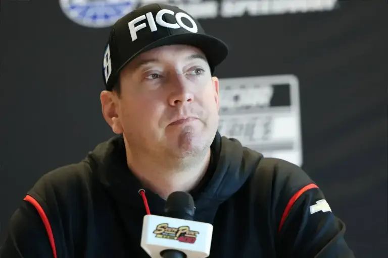 ‘Keep your mouth shut’ – Kyle Busch under fire amid intensifying Denny Hamlin tension