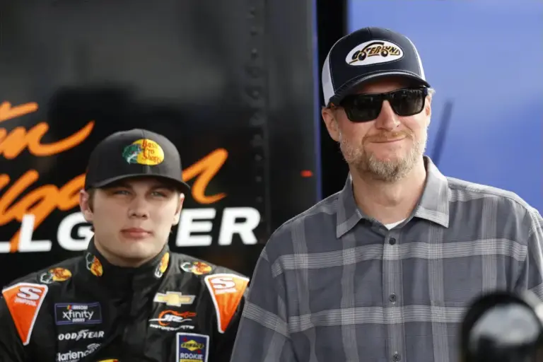 NASCAR: Dale Earnhardt Jr. tells Jesse Love to ‘take it like a man’ in blunt Martinsville take