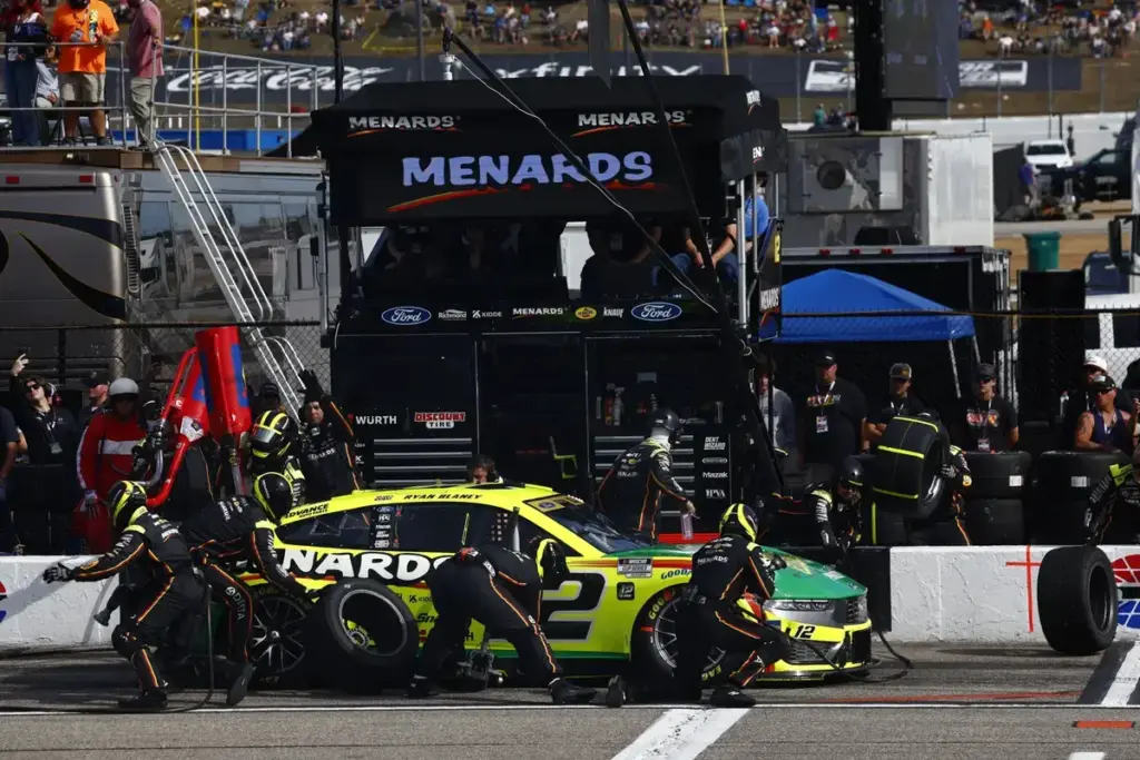 Team Penske finally shakes up Ryan Blaney’s pit crew in shuffle with Wood Brothers Racing