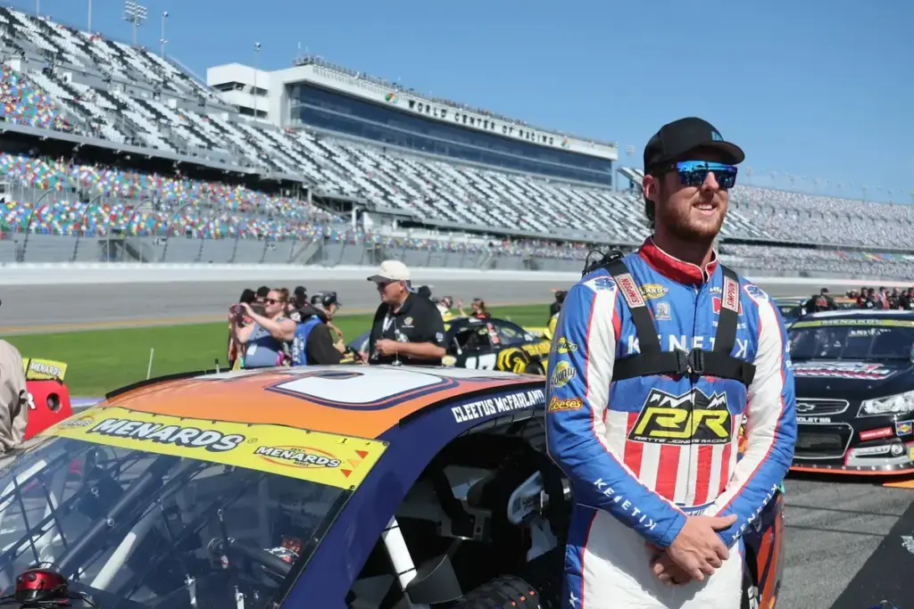Cleetus McFarland may have “nothing to prove,” but NASCAR regulars expect respect