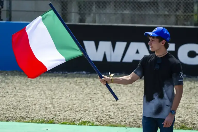 Antonelli reflects on maiden win and how Italy celebrated it