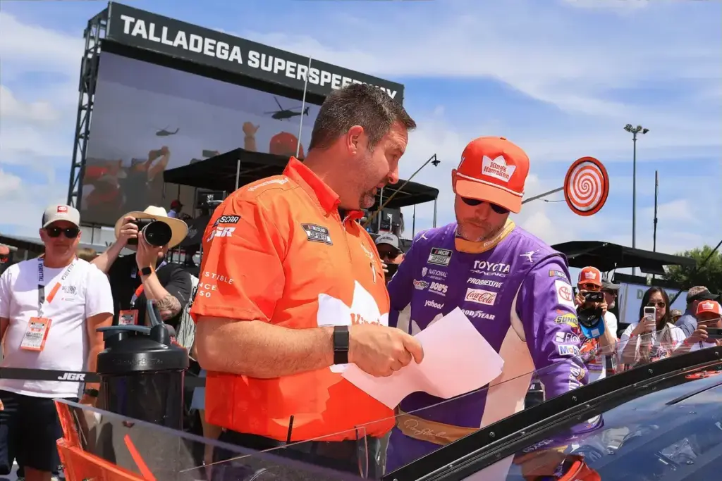 Hamlin admits he was envious of Hocevar at Talladega, but it wasn’t for the win
