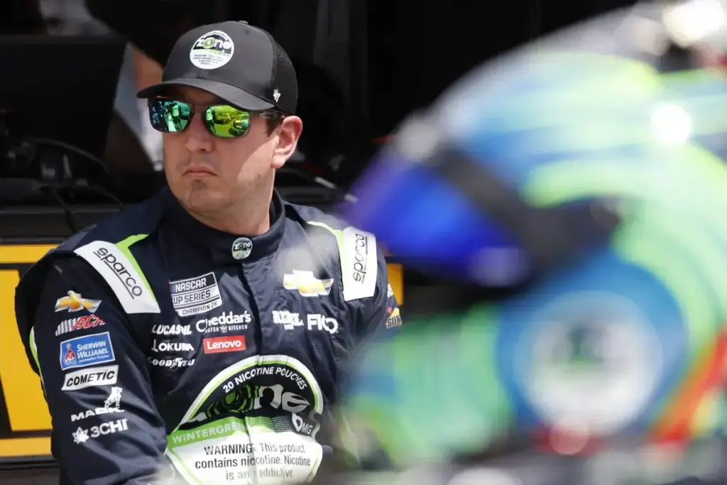 Kyle Busch fires back after late Texas incident with John Hunter Nemechek