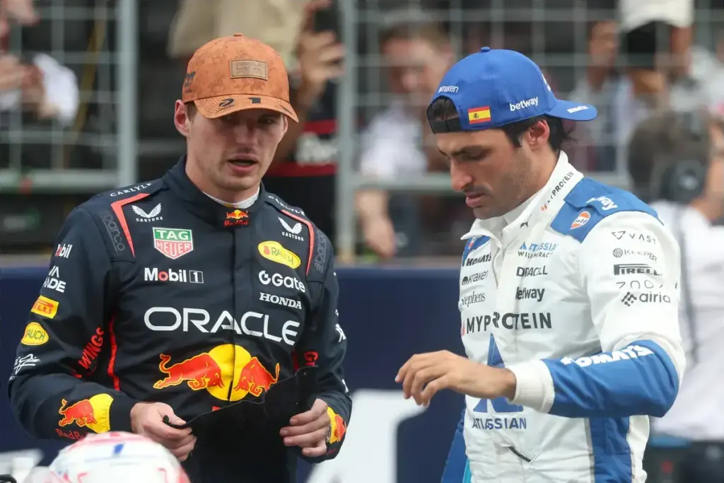 Carlos Sainz blasts Max Verstappen’s “too aggressive” driving in Miami GP battle
