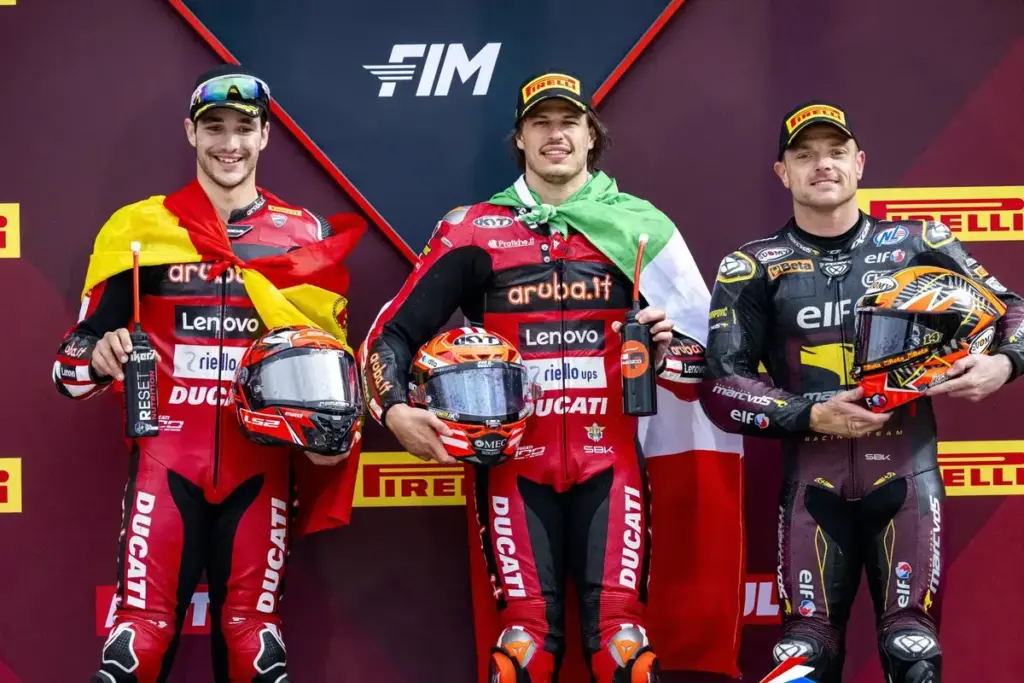 Hungary WSBK Recap: Bulega makes history, but action rages behind