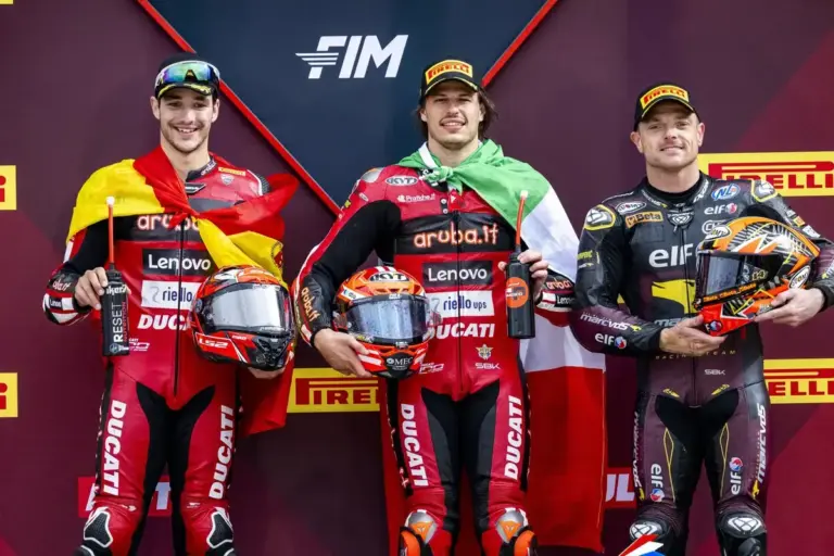 Hungary WSBK Recap: Bulega makes history, but action rages behind