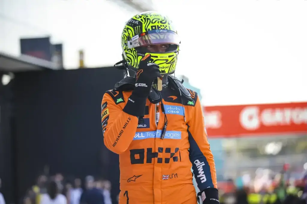 Lando Norris secures pole in Miami Sprint Qualifying as McLaren upgrades shine
