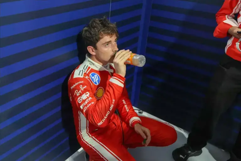 Charles Leclerc takes the blame for throwing away Miami GP podium