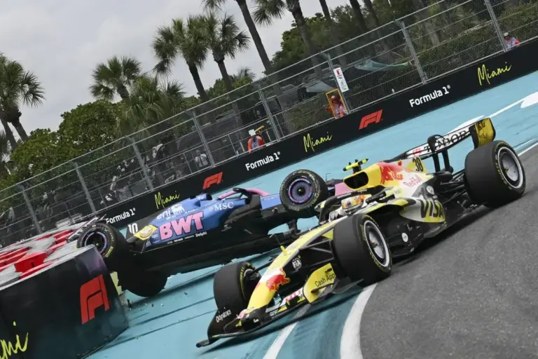 Lawson cleared after Gasly’s scary crash at Miami Grand Prix