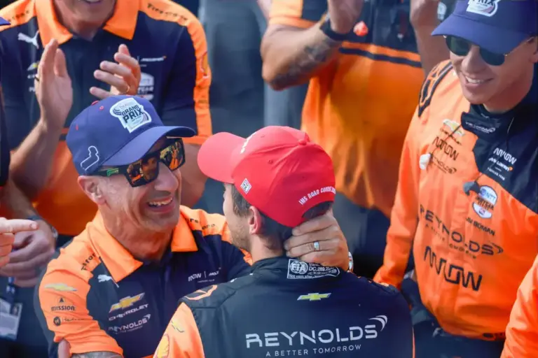 Lundgaard breaks through at Indianapolis with Arrow McLaren’s first win of the season