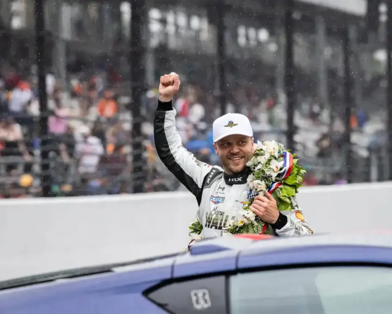 Felix Rosenqvist caps life-changing May with Indy 500 victory