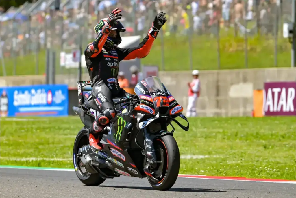 Bezzecchi breaks Mugello record as Aprilia locks out Italian GP front row