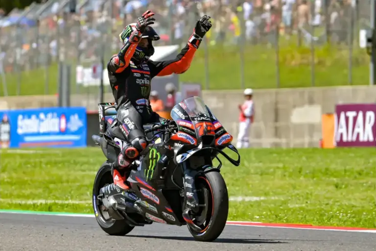 Bezzecchi breaks Mugello record as Aprilia locks out Italian GP front row