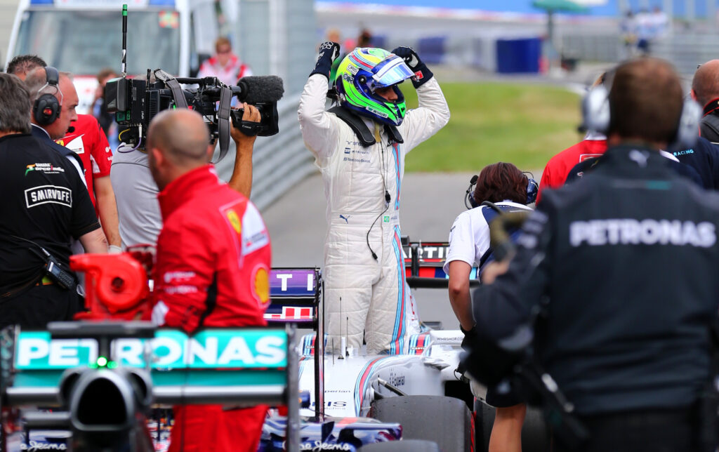 Lewis Hamilton in Formula 1 paddock context during his Ferrari career