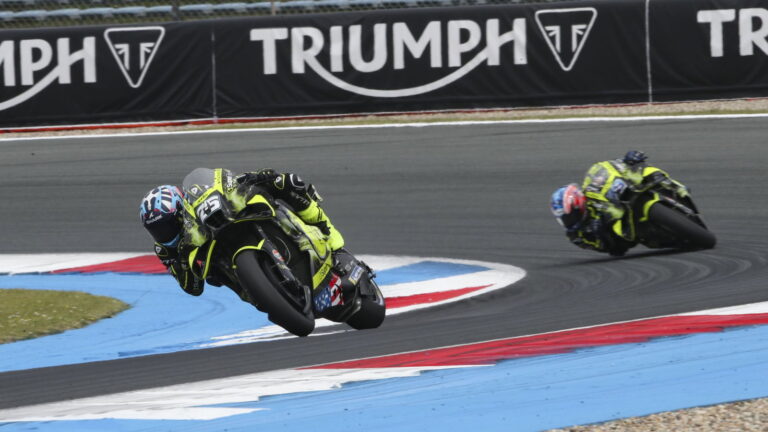 Raul Fernandez Pips Marc Marquez In Sachsenring MotoGP Practice